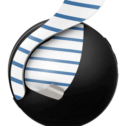 Blue and White Stripes PULSE 3D Wireless Headset for PS5 Skin