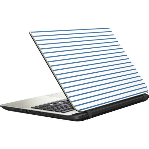 Blue and White Stripes Satellite L50-B / S50-B Skin