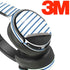 Blue and White Stripes Skullcandy Venue Skin