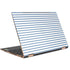 Blue and White Stripes HP Spectre Skin