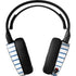 Blue and White Stripes SteelSeries Arctis 3 Skin