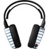 Blue and White Stripes SteelSeries Arctis 5 Skin