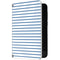 Blue and White Stripes Surface Duo Skin