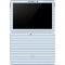 Blue and White Stripes Surface Go Skin
