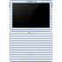 Blue and White Stripes Surface Go Skin