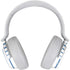 Blue and White Stripes Surface Headphones Skin