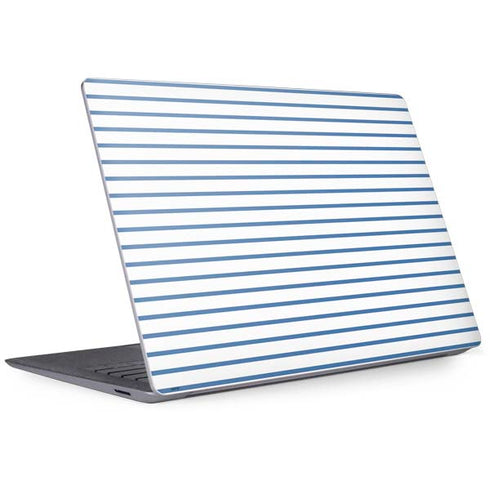 Blue and White Stripes Surface Laptop 3 13.5in Skin