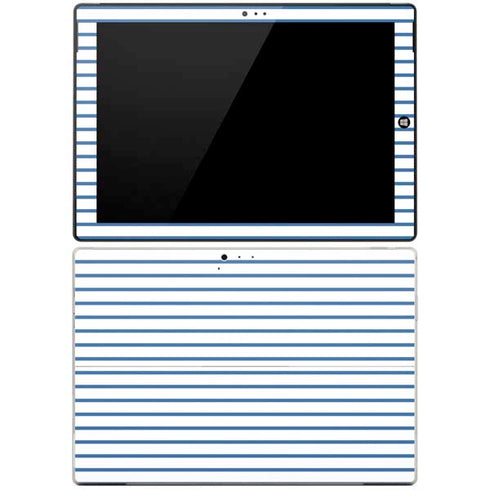 Blue and White Stripes Surface Pro 3 Skin