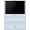 Blue and White Stripes Surface Pro 6 Skin