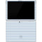 Blue and White Stripes Surface Pro 7 Skin