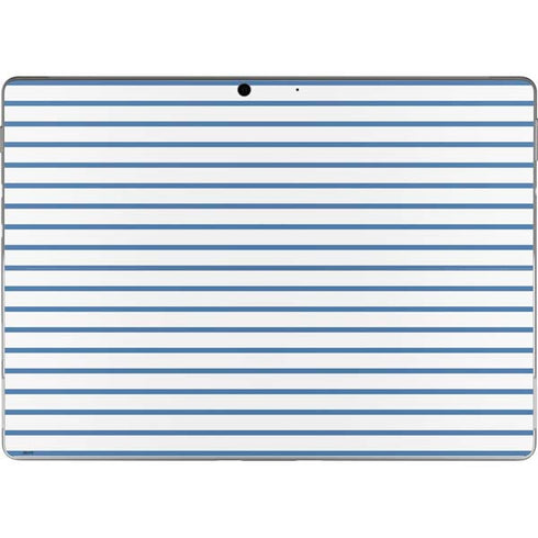 Blue and White Stripes Surface Pro 8 Skin