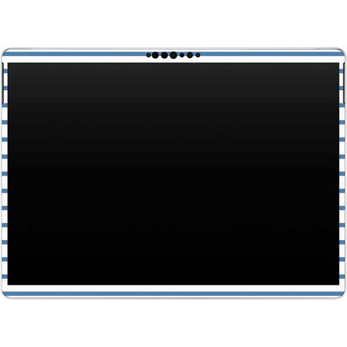 Blue and White Stripes Surface Pro 8 Skin