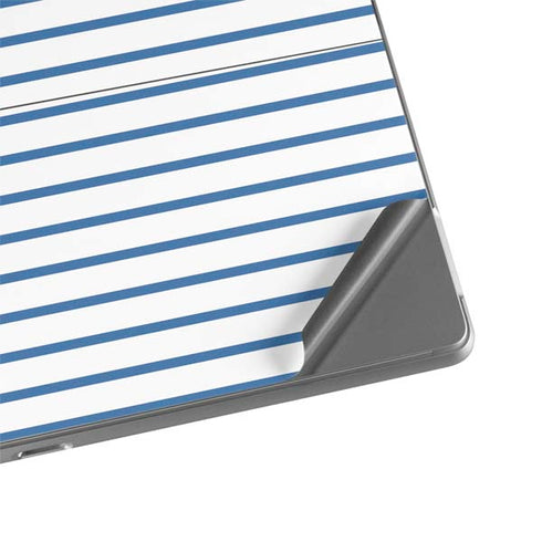 Blue and White Stripes Surface Pro 8 Skin