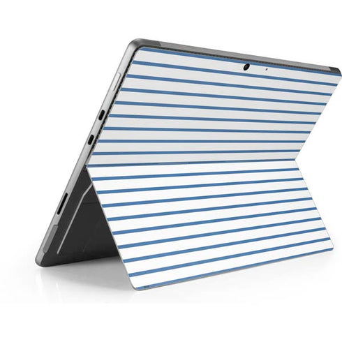 Blue and White Stripes Surface Pro 9 Skin