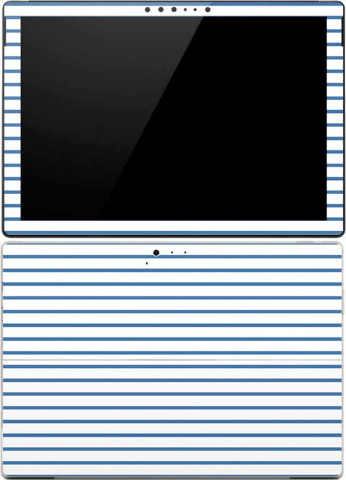 Blue and White Stripes Surface Pro (2017) Skin