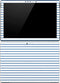 Blue and White Stripes Surface Pro (2017) Skin