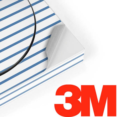 Blue and White Stripes Xbox Adaptive Controller Skin