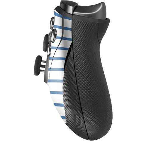 Blue and White Stripes Xbox Elite Wireless Controller Series 2 Skin