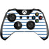 Blue and White Stripes Xbox One Controller Skin