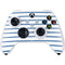Blue and White Stripes Xbox Series S Controller Skin