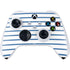 Blue and White Stripes Xbox Series S Controller Skin