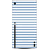 Blue and White Stripes Xbox Series X Console Skin