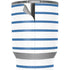 Blue and White Stripes Yeti 30oz Rambler Tumbler Skin