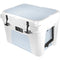 Blue and White Stripes YETI Tundra 35 Hard Cooler Skin