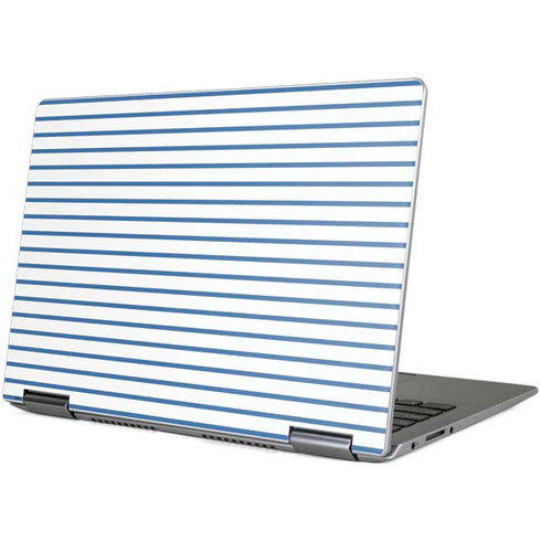 Blue and White Stripes Yoga 710 14in Skin