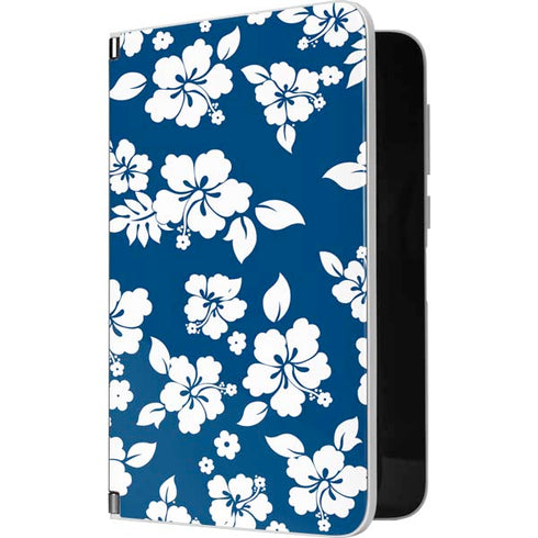 Blue and White Surface Duo Skin