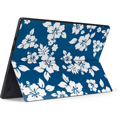 Blue and White Surface Pro 7 Skin