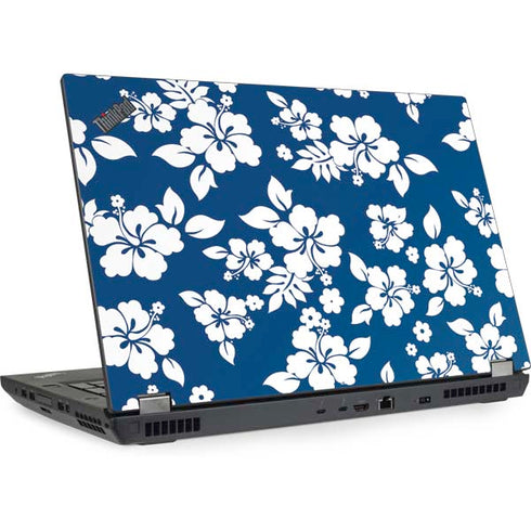 Blue and White Lenovo ThinkPad Skin