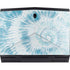 Blue and White Tie Dye Dell Alienware Skin