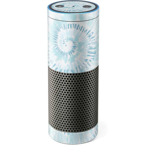 Blue and White Tie Dye Amazon Echo Skin