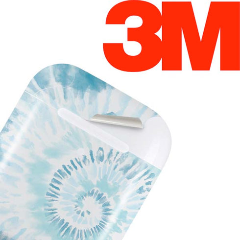Blue and White Tie Dye Apple AirPods Skin