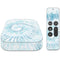 Blue and White Tie Dye Apple TV Skin