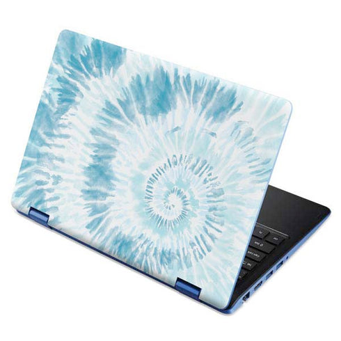 Blue and White Tie Dye Aspire R11 11.6in Skin