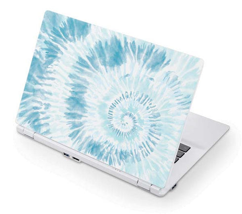 Blue and White Tie Dye Acer Chromebook Skin