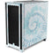 Blue and White Tie Dye Corsair 4000D Tempered Glass Mid-Tower ATX Case Skin