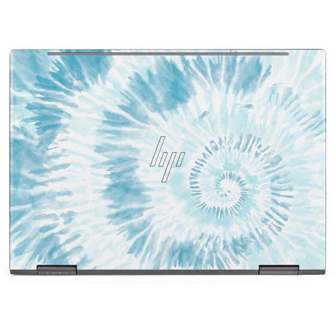 Blue and White Tie Dye HP Envy Skin