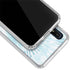 Blue and White Tie Dye Galaxy A10e Clear Case