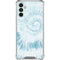 Blue and White Tie Dye Galaxy A13 5G Clear Case