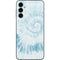 Blue and White Tie Dye Galaxy A14 5G Skin