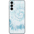 Blue and White Tie Dye Galaxy A14 5G Skin