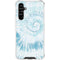 Blue and White Tie Dye Galaxy A54 5G Clear Case