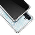 Blue and White Tie Dye Galaxy A54 5G Clear Case