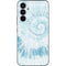 Blue and White Tie Dye Galaxy A54 5G Skin