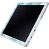 Blue and White Tie Dye Galaxy Book 12in Skin