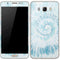 Blue and White Tie Dye Galaxy J7 Skin