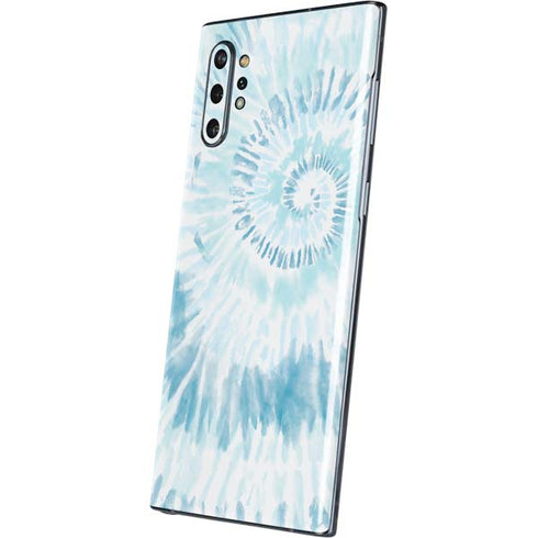 Blue and White Tie Dye Galaxy Note 10 Plus Skin